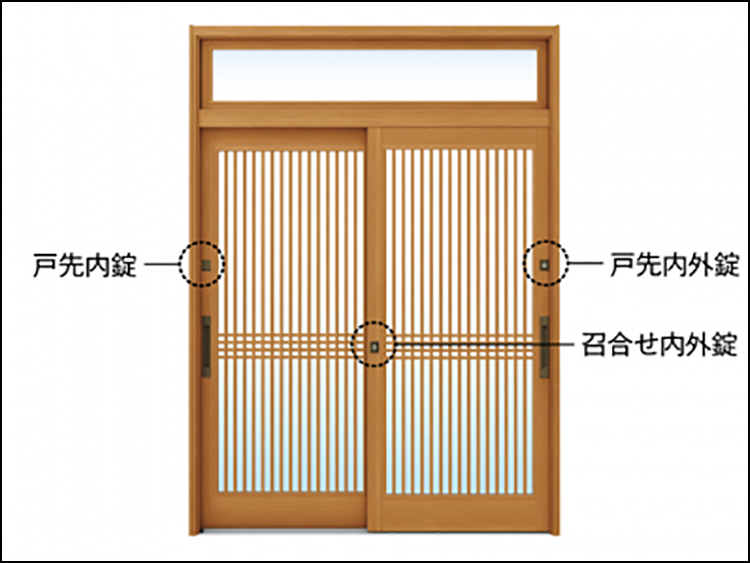 防犯にも考慮した玄関引戸リフォーム